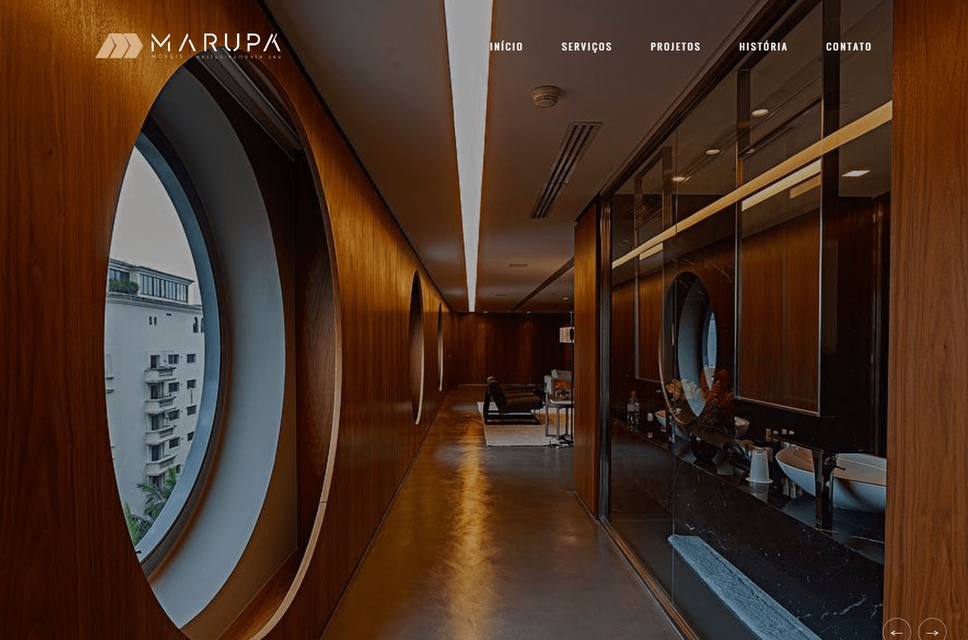Marupa Móveis - Site Institucional